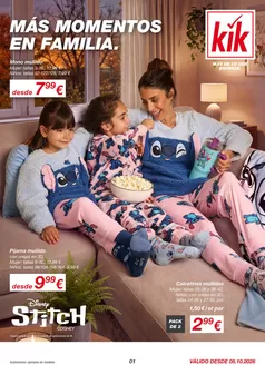 Catálogo KIK en Génave | Más momentos en familia | 2026-10-02T00:00:00.000Z - 2026-10-10T00:00:00.000Z