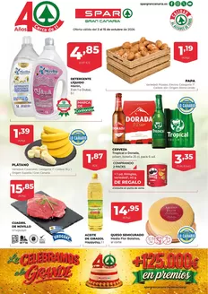 Catálogo SPAR Gran Canaria en Aldea de San Nicolás | Oferta válida del 2 al 15 de octubre de 2026 | 2026-10-02T00:00:00.000Z - 2026-10-15T00:00:00.000Z
