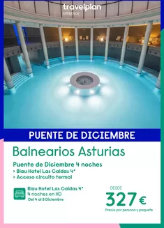 Catálogo Travelplan | Balnearios Asturias | 2026-12-04T00:00:00.000Z - 2026-12-08T00:00:00.000Z
