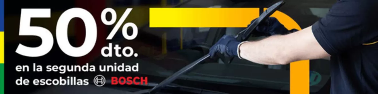 Catálogo Euromaster en Ajo | 50% Dto. En La Segunda Unidad De Escobillas Bosch | 2026-10-05T00:00:00.000Z - 2026-10-31T00:00:00.000Z