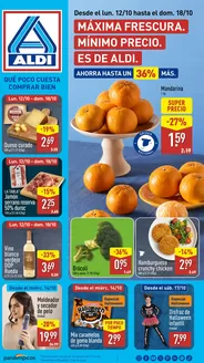 Catálogo ALDI en Benisanó | ¡Qué poco cuesta comprar bien! | 2026-10-12T00:00:00.000Z - 2026-10-18T00:00:00.000Z