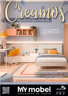 Catálogo MyMobel | Creamos Espacios Que Inspiran | 2026-10-06T00:00:00.000Z - 2026-12-31T00:00:00.000Z