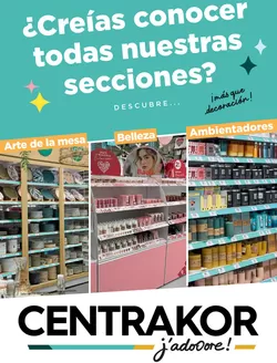 Catálogo Centrakor | ¿Creías conocer todas nuestras secciones? | 2026-10-06T00:00:00.000Z - 2026-10-24T00:00:00.000Z