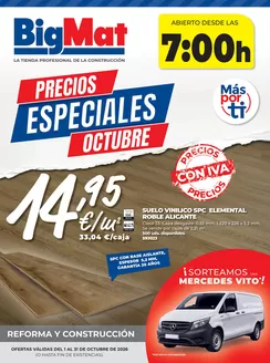 Catálogo Bigmat - La Plataforma | Precios Especiales Octubre | 2026-10-07T00:00:00.000Z - 2026-10-31T00:00:00.000Z