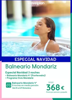 Catálogo Travelplan en Súria | Balneario Mondariz | 2026-12-24T00:00:00.000Z - 2026-12-27T00:00:00.000Z