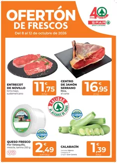 Catálogo SPAR Gran Canaria | Ofertón De Frescos | 2026-10-09T00:00:00.000Z - 2026-10-12T00:00:00.000Z