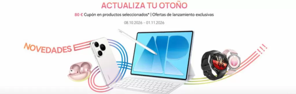 Catálogo Huawei | Actualiza Tu Otoño | 2026-10-08T00:00:00.000Z - 2026-11-01T00:00:00.000Z