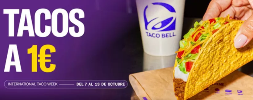 Catálogo Taco Bell | Tacos A 1€ | 2026-10-08T00:00:00.000Z - 2026-10-13T00:00:00.000Z