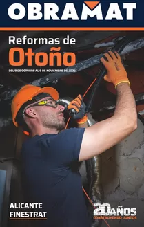 Catálogo Obramat | Reformas De Otoño- Alicante | 2026-10-09T00:00:00.000Z - 2026-11-09T00:00:00.000Z