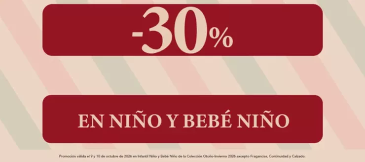 Catálogo Gocco | -30% En Niño Y Bebé Niño | 2026-10-09T00:00:00.000Z - 2026-10-10T00:00:00.000Z