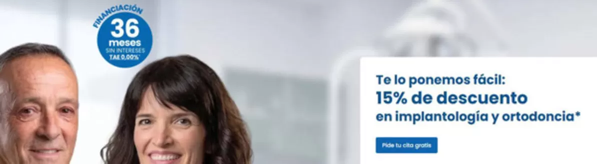 Catálogo Vitaldent | Te lo ponemos fácil: 15% de descuento en implantología y ortodoncia | 2026-10-09T00:00:00.000Z - 2026-10-31T00:00:00.000Z