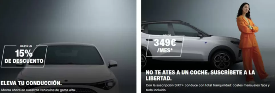 Catálogo SIXT en Sobradiel | Ofertas | 2026-10-09T00:00:00.000Z - 2026-10-22T00:00:00.000Z
