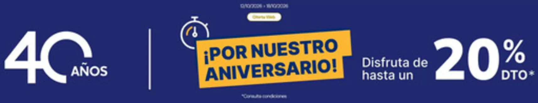 Catálogo Norauto | ¡Por Nuestro Aniversario! Disfruta De Hasta Un 20% Dto | 2026-10-12T00:00:00.000Z - 2026-10-18T00:00:00.000Z