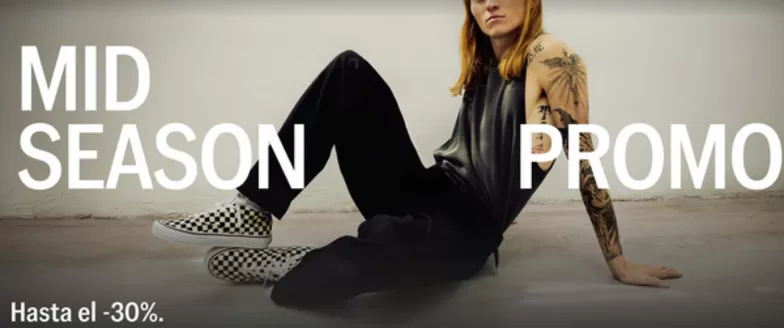 Catálogo Vans en Santa Brígida | Mid Season Promo | 2026-10-12T00:00:00.000Z - 2026-10-25T00:00:00.000Z