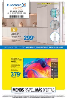 Catálogo E.Leclerc | Hasta el 25/10/2026 | 2026-10-19T00:00:00.000Z - 2026-10-25T00:00:00.000Z