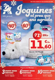 Catálogo Alcampo | Joguines al preu que ens agrada | 2026-10-22T00:00:00.000Z - 2026-11-04T00:00:00.000Z