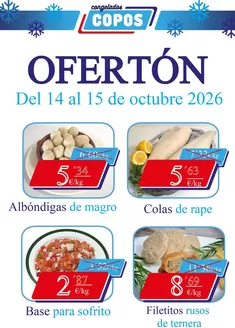Catálogo Congelados Copos | Ofertón | 2026-10-14T00:00:00.000Z - 2026-10-15T00:00:00.000Z