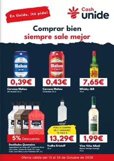 Catálogo Cash Unide | Comprar bien siempre sale mejor | 2026-10-14T00:00:00.000Z - 2026-10-24T00:00:00.000Z