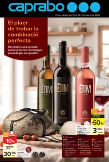 Catálogo Caprabo | El plaer de trobar la combinació perfecta | 2026-10-15T00:00:00.000Z - 2026-10-28T00:00:00.000Z