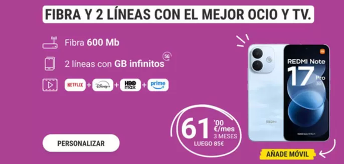 Catálogo Yoigo | Fibra Y 2 Líneas Con El Mejor Ocio Y TV. | 2026-10-14T00:00:00.000Z - 2026-10-27T00:00:00.000Z