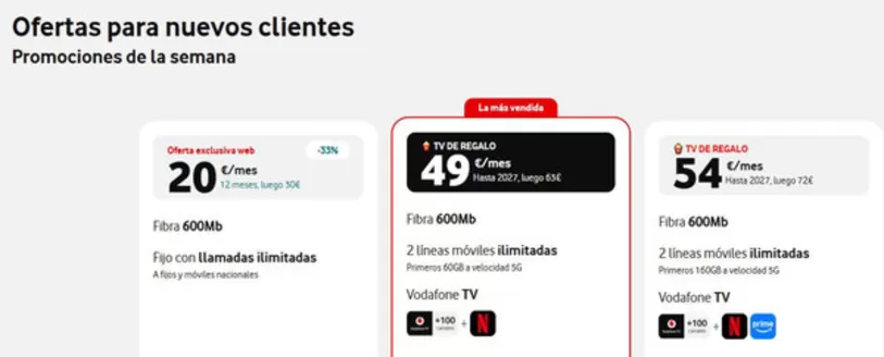 Catálogo Vodafone | Promociones de la semana | 2026-10-19T00:00:00.000Z - 2026-10-25T00:00:00.000Z