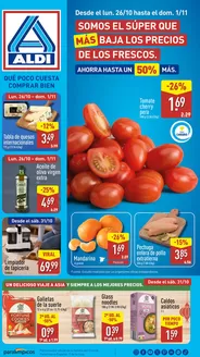 Catálogo ALDI en Costa Teguise | ¡Qué poco cuesta comprar bien! | 2026-10-26T00:00:00.000Z - 2026-11-01T00:00:00.000Z