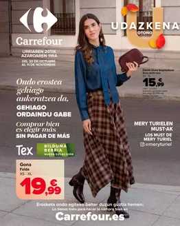 Catálogo Carrefour en Sopuerta | COLECCIÓN TEXTIL | 2026-10-20T00:00:00.000Z - 2026-11-11T00:00:00.000Z