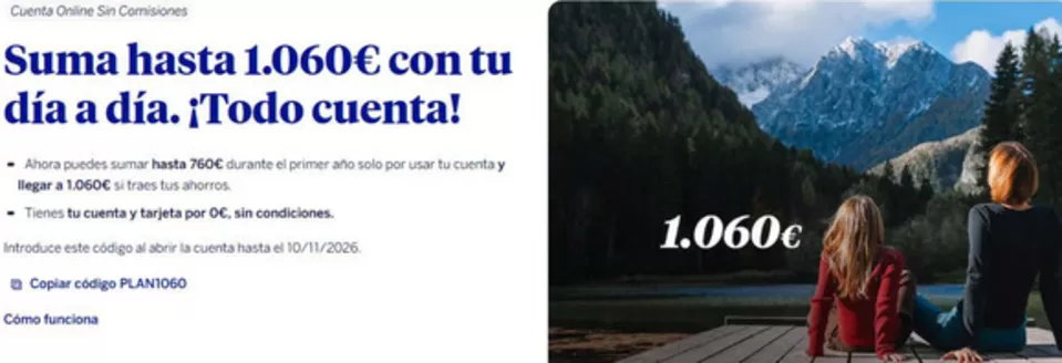 Catálogo BBVA en León | Suma hasta 1.060€ con tu día a día. ¡Todo cuenta! | 2026-10-21T00:00:00.000Z - 2026-11-10T00:00:00.000Z