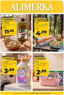 Catálogo Alimerka | Mensual Asturias | 2026-10-22T00:00:00.000Z - 2026-11-18T00:00:00.000Z