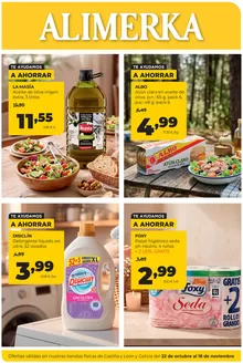 Catálogo Alimerka | Mensual Castilla y León | 2026-10-22T00:00:00.000Z - 2026-11-18T00:00:00.000Z