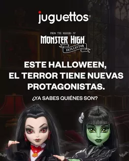 Catálogo Juguettos | Este Halloween, El Terror Tiene Nuevas Protagonistas. | 2026-10-31T00:00:00.000Z - 2026-10-31T00:00:00.000Z
