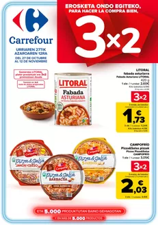 Catálogo Carrefour en Zarate | 3x2 + 50% QUE VUELVE | 2026-10-27T00:00:00.000Z - 2026-11-12T00:00:00.000Z