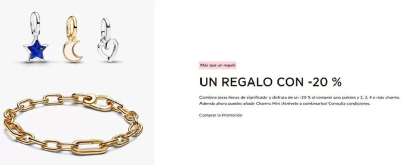 Catálogo Pandora | Un Regalo Con -20 % | 2026-10-22T00:00:00.000Z - 2026-11-04T00:00:00.000Z