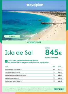 Catálogo Travelplan | Travelplan Isla de Sal | 2026-10-23T00:00:00.000Z - 2027-09-17T00:00:00.000Z