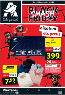 Catálogo Alcampo | Black Friday | 2026-11-05T00:00:00.000Z - 2026-11-18T00:00:00.000Z