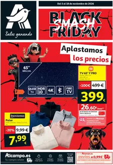 Catálogo Alcampo |  Black Friday | 2026-11-05T00:00:00.000Z - 2026-11-18T00:00:00.000Z