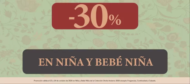 Catálogo Gocco | -30% En Niña Y Bebé Niña | 2026-10-23T00:00:00.000Z - 2026-10-24T00:00:00.000Z