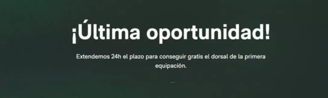 Catálogo Real Madrid | ¡Última oportunidad! | 2026-10-26T00:00:00.000Z - 2026-10-26T00:00:00.000Z