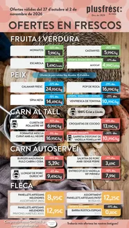 Catálogo Plusfresc | Ofertes En Frescos | 2026-10-27T00:00:00.000Z - 2026-11-02T00:00:00.000Z