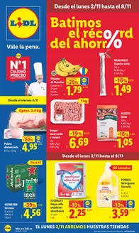 Catálogo Lidl en Maspalomas | № 1 PRECIO - Ofertas válidas del 02/11 al 08/11 | 2026-11-02T00:00:00.000Z - 2026-11-08T00:00:00.000Z