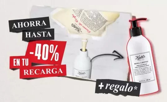 Catálogo Kiehls en Cox | Ahorra Hasta -40% En Tu Recarga+ Regalo | 2026-10-27T00:00:00.000Z - 2026-10-31T00:00:00.000Z