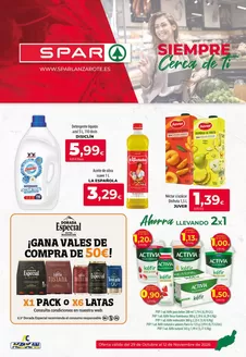 Catálogo SPAR Lanzarote | Oferta válida del 29 de Octubre al 12 de Noviembre de 2026 | 2026-10-29T00:00:00.000Z - 2026-11-12T00:00:00.000Z