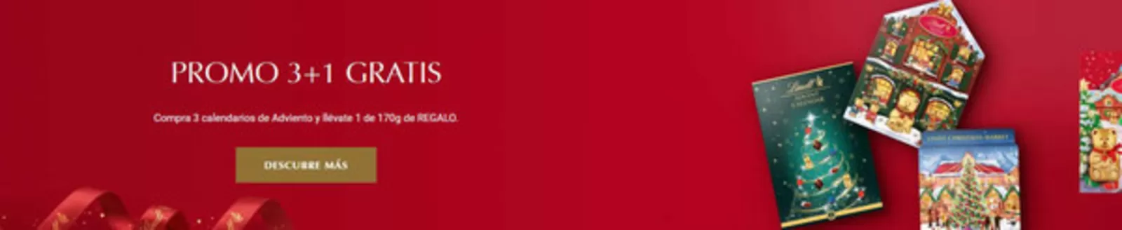 Catálogo Lindt | Promo 3+1 Gratis | 2026-10-29T00:00:00.000Z - 2026-11-11T00:00:00.000Z