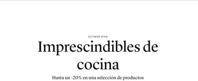 Catálogo Le Creuset | Hasta un -20% en una selección de productos | 2026-10-29T00:00:00.000Z - 2026-11-08T00:00:00.000Z