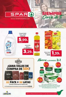 Catálogo Spar Tenerife | Oferta válida del 29 de Octubre al 12 de Noviembre de 2026 | 2026-10-30T00:00:00.000Z - 2026-11-12T00:00:00.000Z