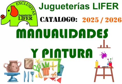 Catálogo Jugueterías Lifer en Santa Cruz de Tenerife | MANUALIDADES Y PINTURA 2025/2026 | 2025-06-27T00:00:00.000Z - 2026-12-31T00:00:00.000Z