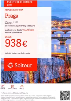 Catálogo Soltour en Las Palmas de Gran Canaria | Praga - Carol | 2025-12-05T00:00:00.000Z - 2025-12-05T00:00:00.000Z