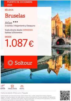 Catálogo Soltour en Las Palmas de Gran Canaria | Bruselas - Atlas | 2025-12-05T00:00:00.000Z - 2025-12-05T00:00:00.000Z