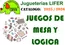Catálogo Jugueterías Lifer en Santa Cruz de Tenerife | Juegos de mesa y logica | 2025-09-09T00:00:00.000Z - 2026-12-31T00:00:00.000Z