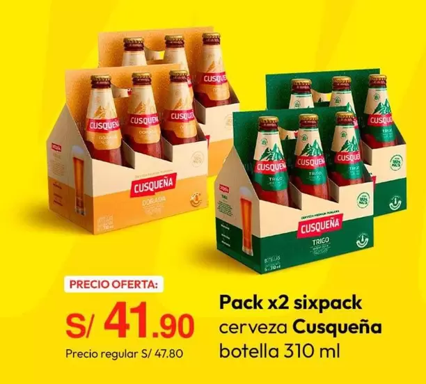 Cusqueña - Pack x2 sixpack